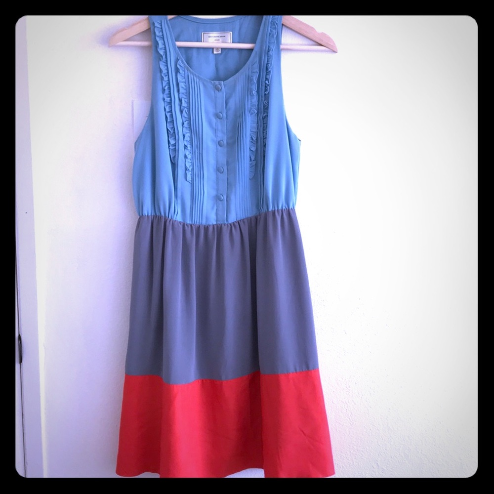 Moulinette Soeurs Size 4 color block dress